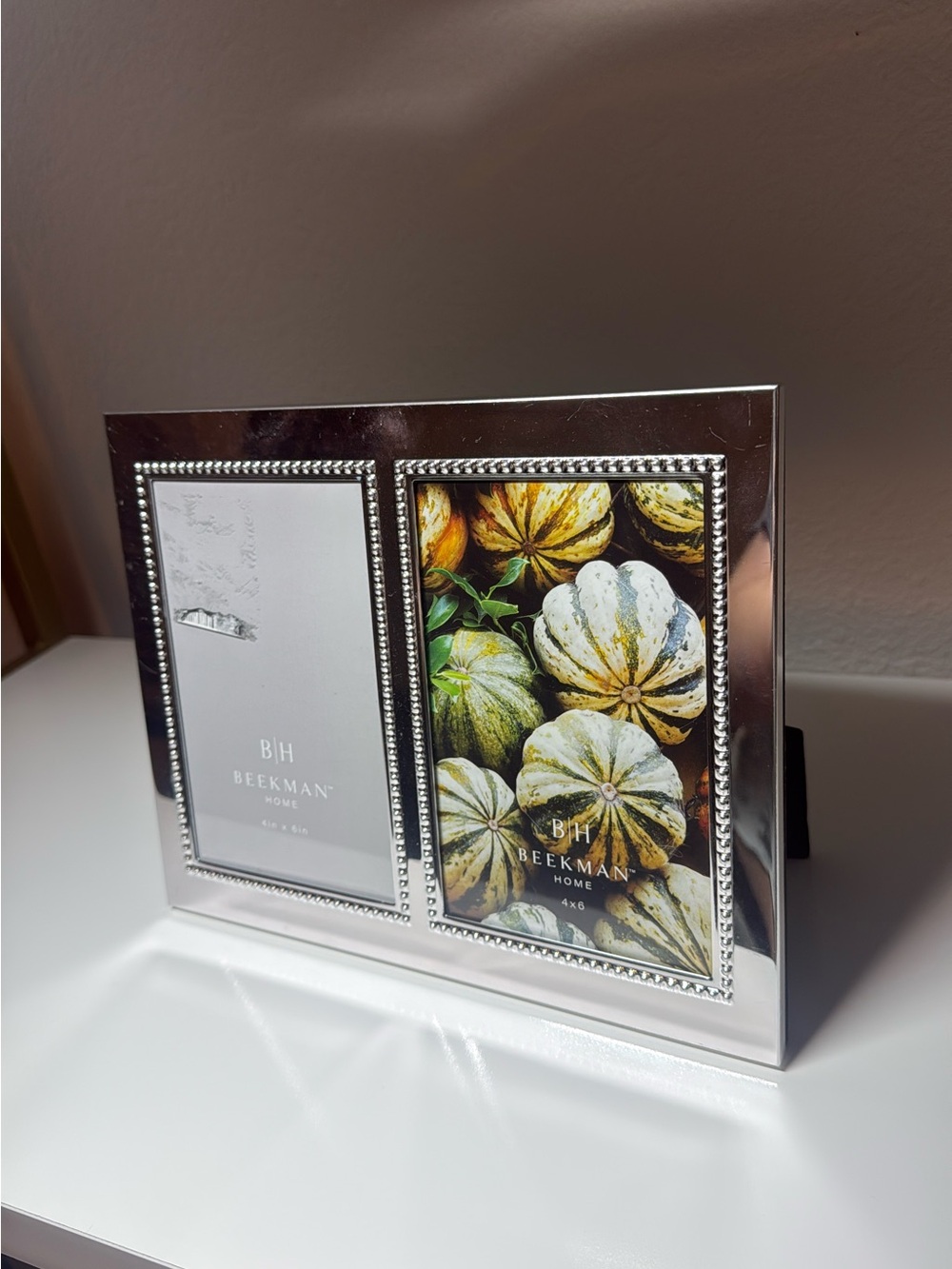 Double Picture Frame - Silver - Picture 3 of 3